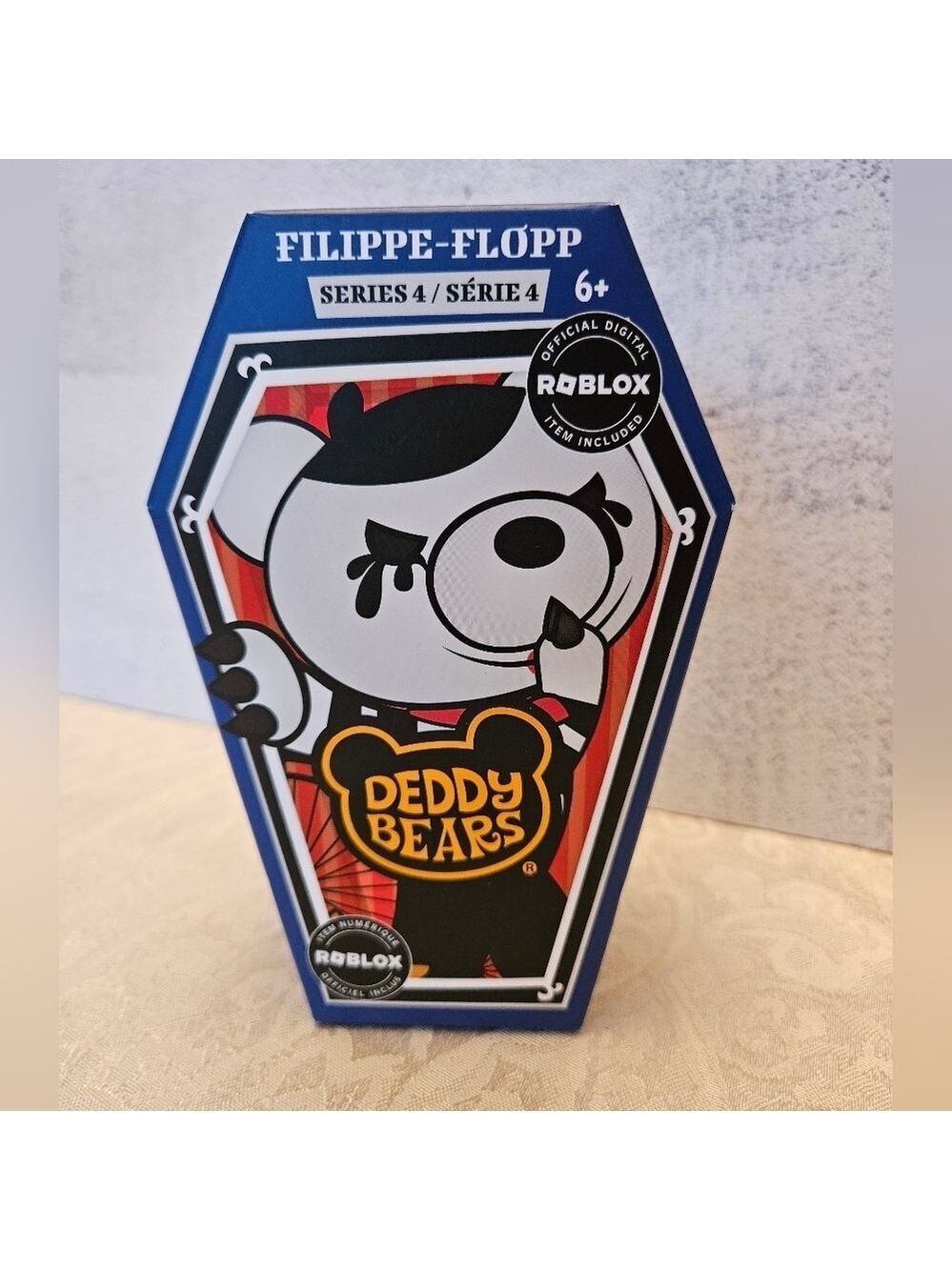 Deddy Bears Mini Coffin Series 4 Filippe-Flopp Sealed Creepy Cute Collectible